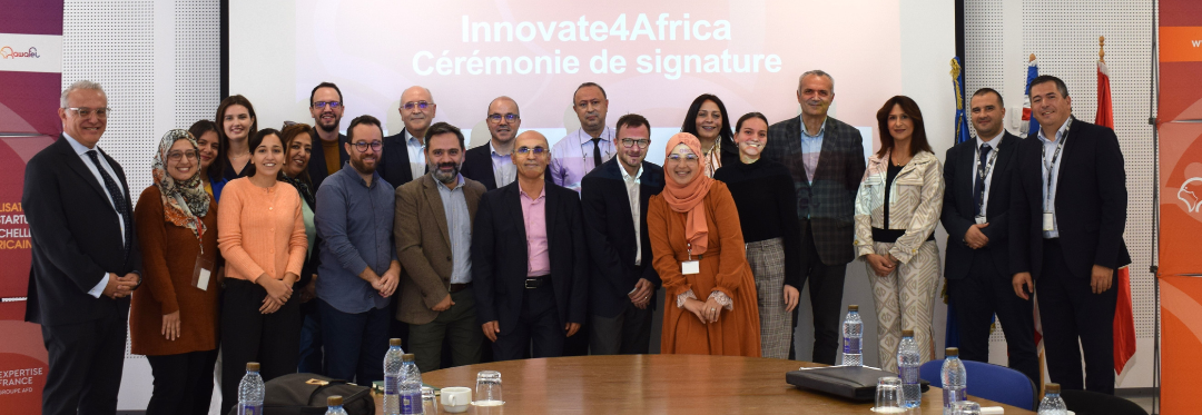 Retour sur la cérémonie de signature des contrats d’Innovate4Africa