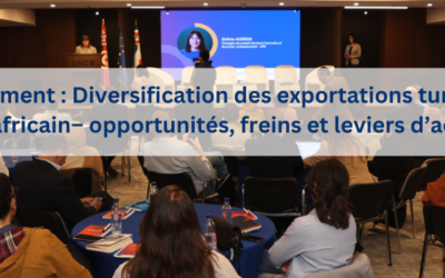 Retour sur l’événement : Diversification des exportations tunisiennes vers le continent africain – opportunités, freins et leviers d’action
